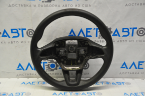 Naked steering wheel Ford Focus mk3 15-18 rest, black rubber, scuffs