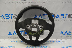 Naked steering wheel Ford Focus mk3 15-18 rest, black rubber, scuffs