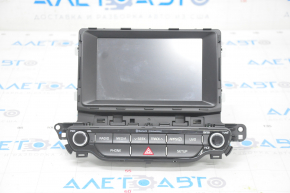 Radio tape recorder with monitor and control Kia Niro 17-19 HEV, PHEV