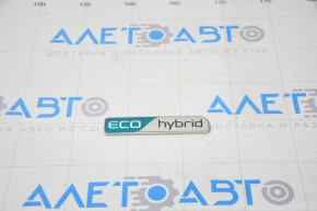Emblem inscription ECO/HYBRID trunk door Kia Niro 17-22 HEV