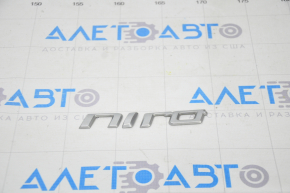 Emblem inscription NIRO trunk door Kia Niro 17-22