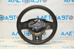 Bare steering wheel Dodge Journey 11 - black rubber, scuffed
