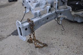 Front right quarter Hyundai Santa FE Sport 13-18 on the body, white