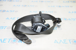 Seat belt rear right GMC Terrain 10-17 black, tear, worn fastening