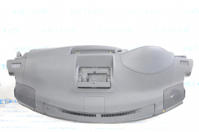 Torpedo front panel bare without AIRBAG Lexus CT200h 11-13 black crack broken upper glove compartment