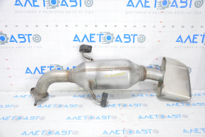 Muffler rear part with barrel Hyundai Santa FE Sport 17-18 rest 2.4