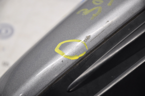 Side mirror right Honda Civic X FC 16-21 3 pins, silver, scratches, poke