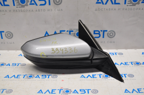 Side mirror right Honda Civic X FC 16-21 3 pins, silver, scratches, poke