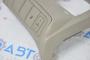 Driver's knee pad Kia Optima 11-15 beige, no cover, scratches