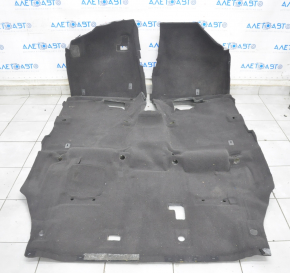 Hyundai Santa FE Sport 13-18 floor covering dark brown, for cleaning