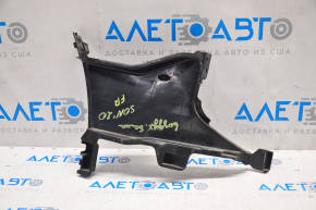 Front bumper air duct right Hyundai Sonata 20-22 SE