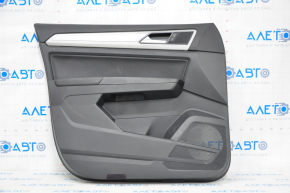 Door trim card front left VW Atlas 18 - black, insert under aluminum
