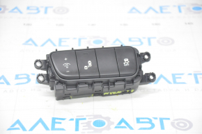 Kia Niro 17-19 HEV, PHEV Black Front Panel Button Block, with BSM, without Lane Keeping Assist