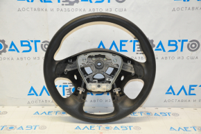 Naked steering wheel Nissan Pathfinder 13-20 rubber, black, scuffs