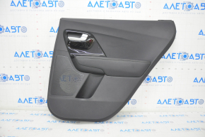 Door trim card rear right Kia Niro 17-22 HEV, PHEV black, glossy insert, without heating, scratches