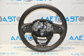 Naked steering wheel Jeep Cherokee KL 14 - leather black with heating, dents