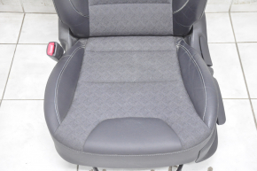 Driver's seat Kia Niro 17-22 HEV, PHEV with airbag, combined black, mechanical, heated
