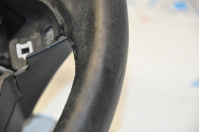 Steering wheel bare Lincoln MKX 16- leather black with heating, scratches