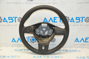 Bare steering wheel VW Passat b7 12-15 USA rubber black, scuffed