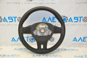 Bare steering wheel VW Passat b7 12-15 USA rubber black, scuffed