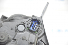 Front right headlight complete Kia Niro 17-19 HEV, PHEV with bracket, halogen, LED DRL, sand, for polishing