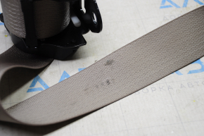 Rear center seat belt Jeep Compass 11-16 beige, dry-cleanable