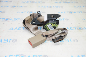 Rear center seat belt Jeep Compass 11-16 beige, dry-cleanable