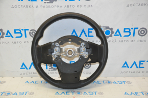 Bare steering wheel Subaru Impreza 17- GK rubber black, scratches, broken fragment