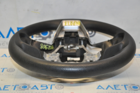 Bare steering wheel Subaru Impreza 17- GK rubber black, scratches, broken fragment