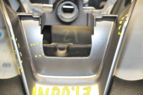 Bare steering wheel Subaru Impreza 17- GK rubber black, scratches, broken fragment