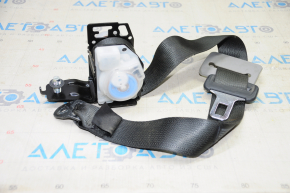 Seat belt rear left Kia Optima 11-15 black with silver fastening