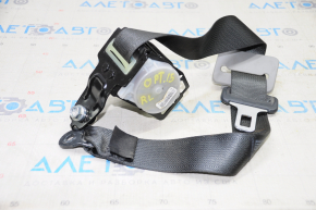 Seat belt rear left Kia Optima 11-15 black with silver fastening