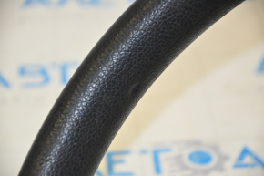 Naked steering wheel Kia Optima 16-18 rubber black, without pads and buttons, worn, dent