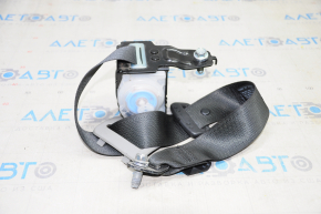 Seat belt rear right Kia Optima 11-15 black with silver fastening