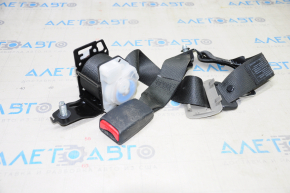 Rear center seat belt Kia Optima 11-15 black with gray fastening