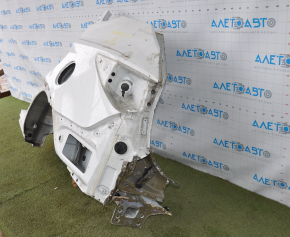 Quarter wing rear left Hyundai Santa FE Sport 13-18 white, bump, dents