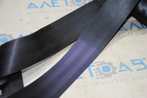 Rear center seat belt Hyundai Sonata 15-19 black, faded