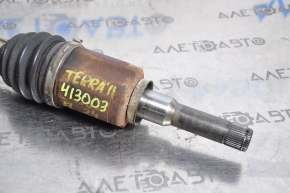 Drive axle shaft front left GMC Terrain 10-17 2.4 rusty, torn boot
