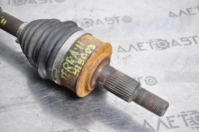 Drive axle shaft front left GMC Terrain 10-17 2.4 rusty, torn boot