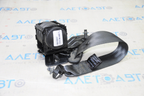 Rear right seat belt Hyundai Sonata 15-19 black, dry cleanable