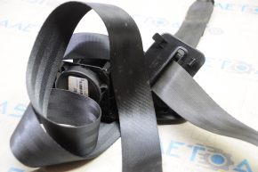 Rear right seat belt Hyundai Sonata 15-19 black, dry cleanable
