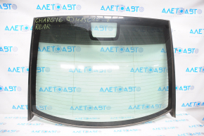 Rear glass Dodge Charger 11- Burnt, missing heating terminal, scratch