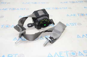 Rear left seat belt Chevrolet Impala 14-15 gray, dry cleanable, torn