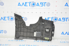 Driver's knee pad Ford Focus mk3 13-18 black, broken fastener