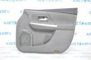 Door trim card front right Toyota Prius V 12-17 cloth dark gray, no backlight