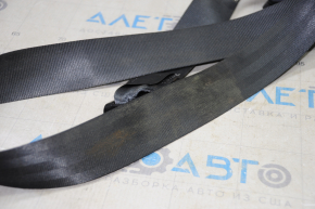 Rear left seat belt Hyundai Sonata 11-15 black, dry cleanable