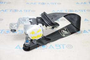 Rear left seat belt Hyundai Santa FE Sport 13-18 black, broken fastener