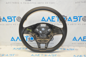 Bare steering wheel VW Jetta 19 - black rubber, scratch