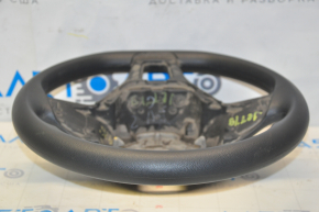 Bare steering wheel VW Jetta 19 - black rubber, scratch