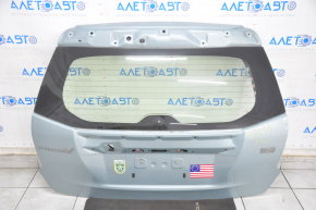 Naked trunk door with glass Toyota Prius V 12-17 green 781
